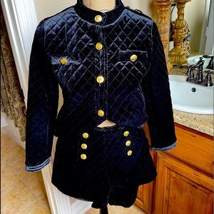 Quilted  Chanel vibes outfit.